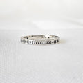 MOONPHASE | Bague en argent sterling 925 et zircon