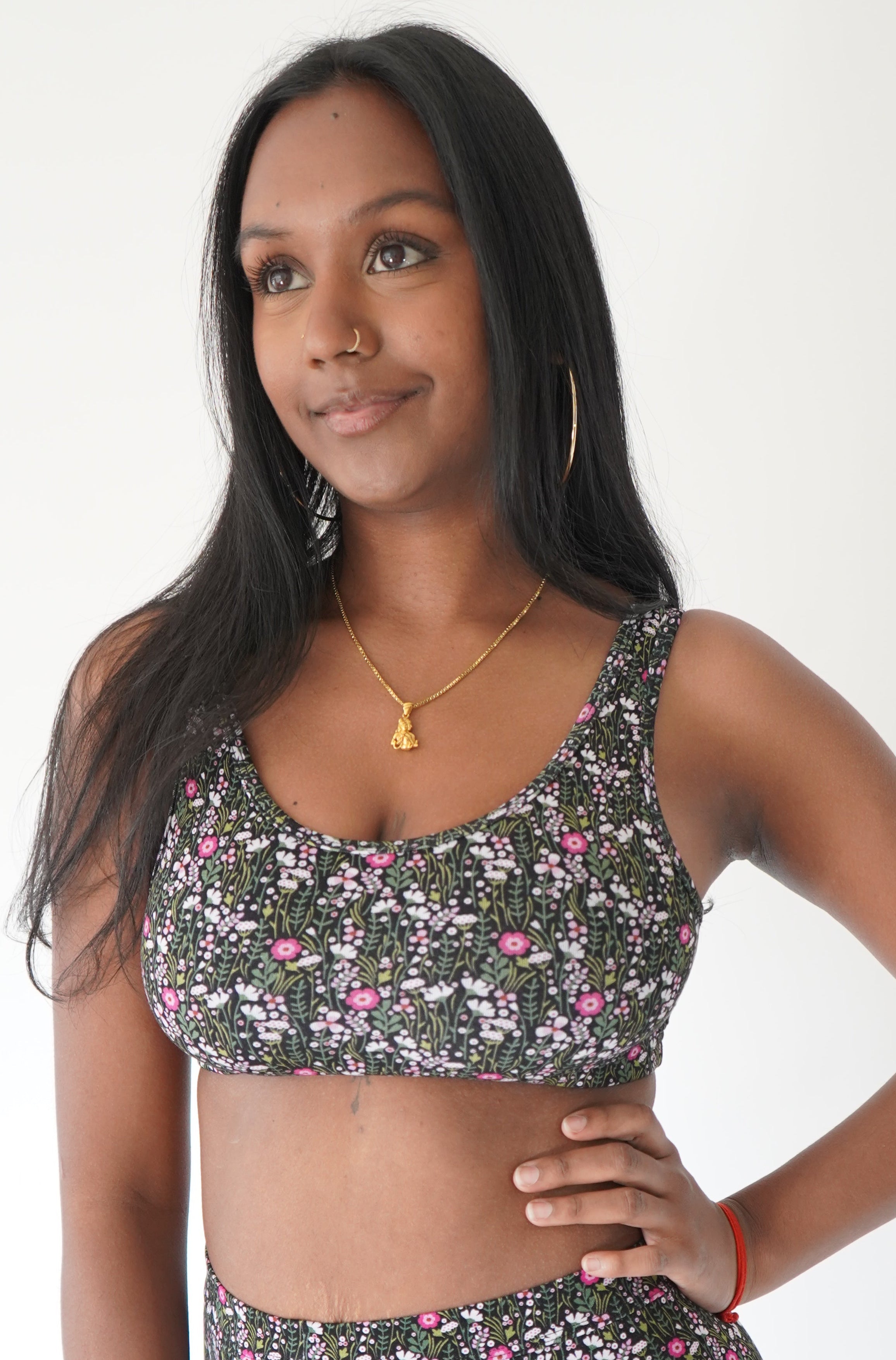 Bralette Basic - Fleuri