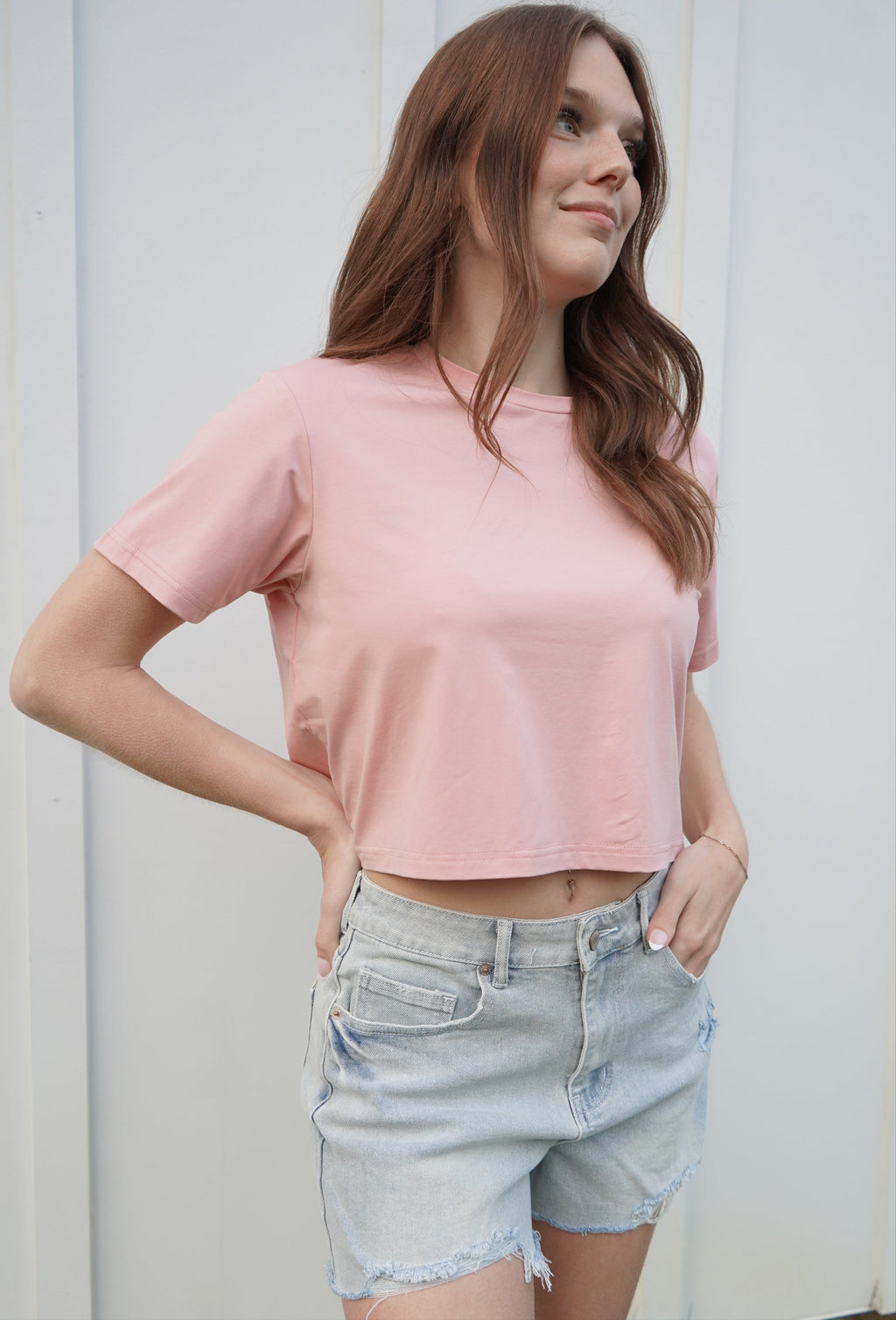 Crop top - Blush
