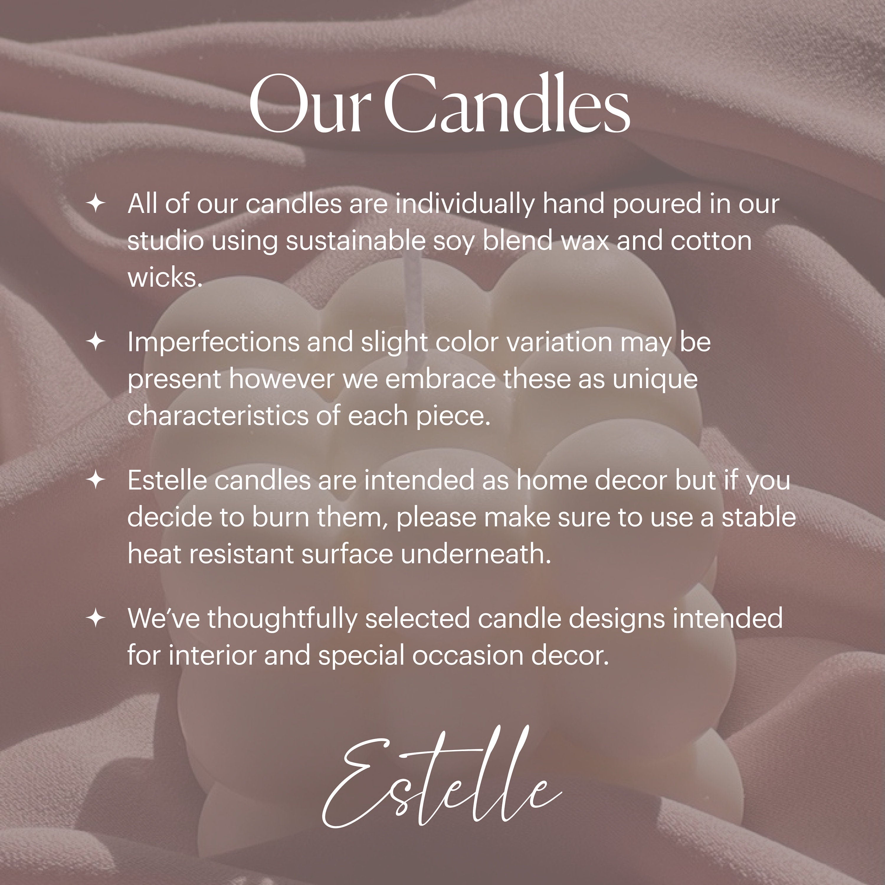 Set of 2 Ribbed Hourglass Pillar Candle Set: Sculptural Soy Wax Candles