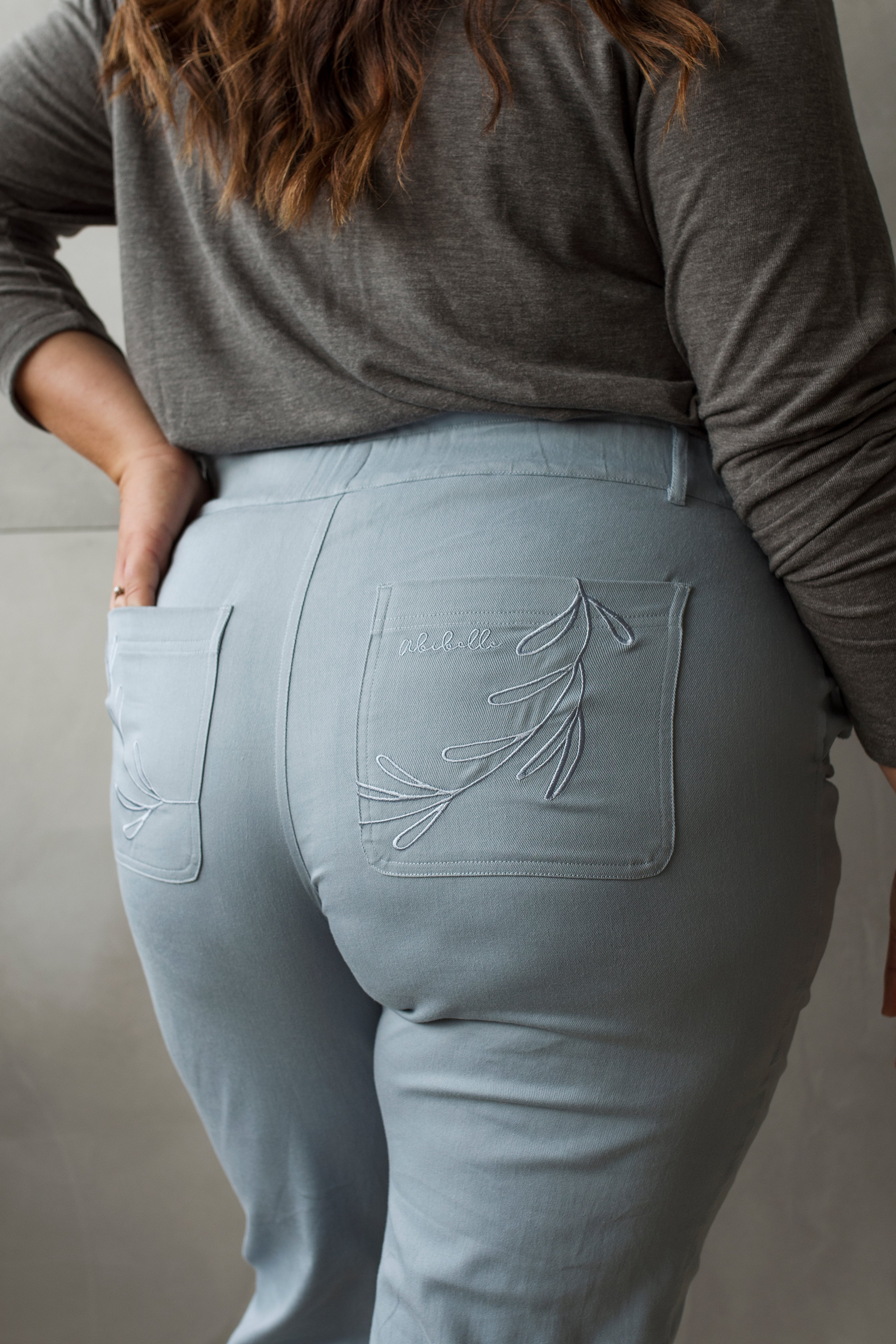 Pantalon cargo bleu